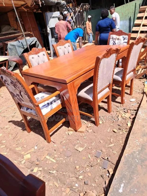 6 Seater Mahogany Dining Table