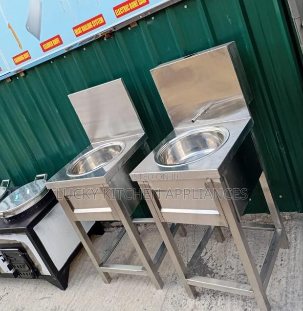Stainless Steel Hands Washing Station.