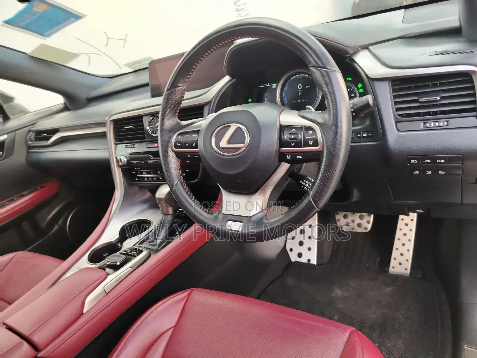 Lexus RX 450h F Sport AWD 2019 Black