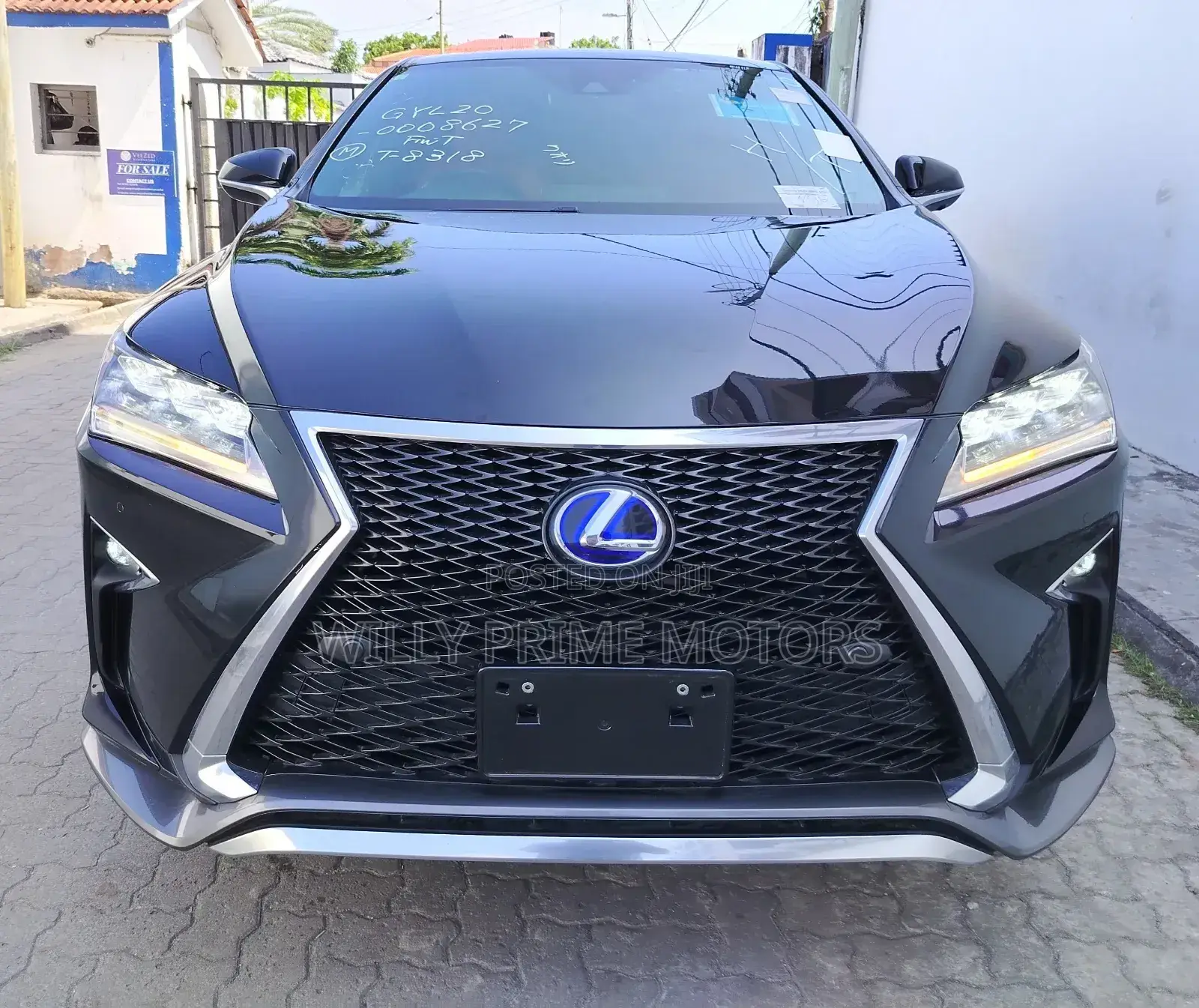 Lexus RX 450h F Sport AWD 2019 Black