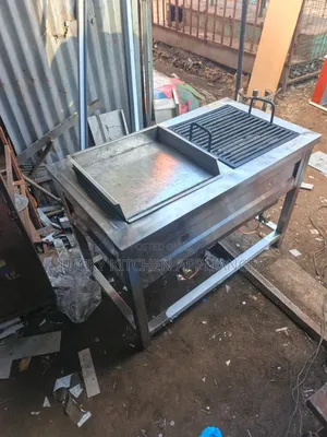 Stainless Steel Heavy Duty Grill and Griddle.