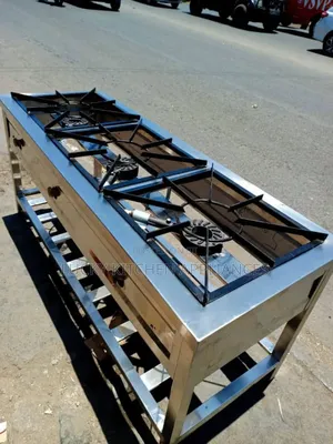High Pressure Three Burner Stainless Steel