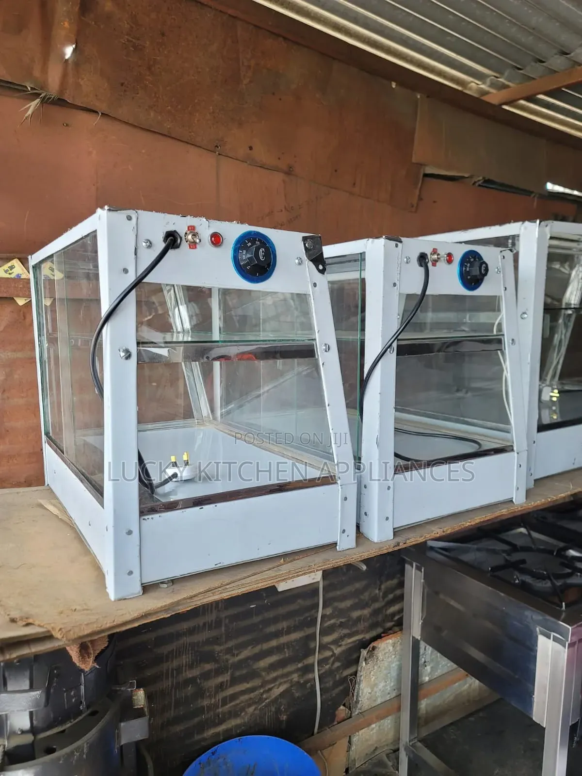 Stainless Steel Chips Display.