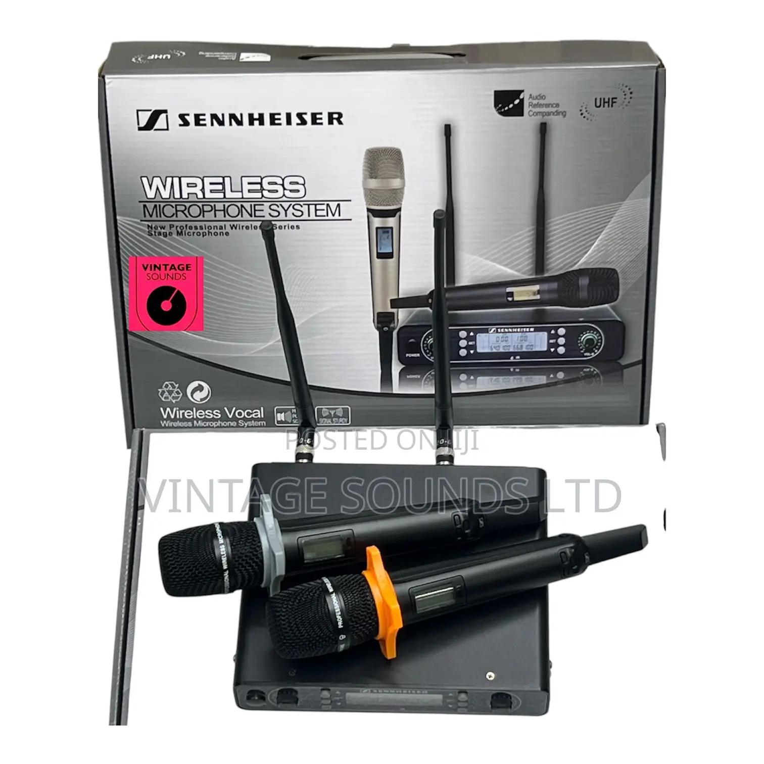 Sennheiser SKM 95 Dual Uhf Wireless Microphone System