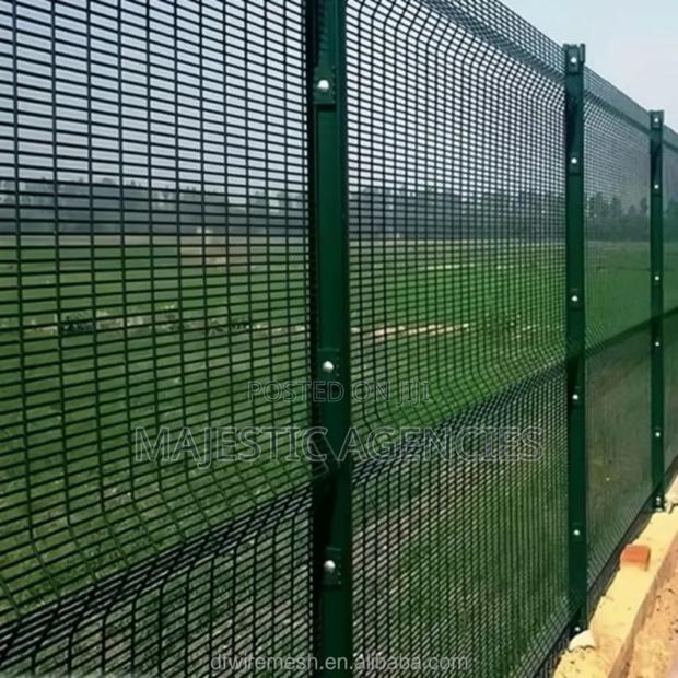 Anticlimb Clearview Fence Panels for High Security Environments - main view