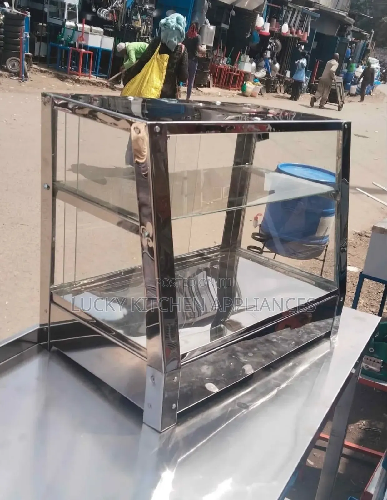 Stainless Steel Electric Chips Display/Warmer
