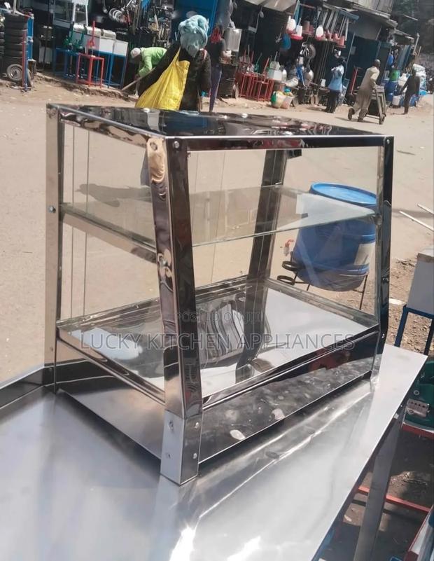 Stainless Steel Electric Chips Display/Warmer