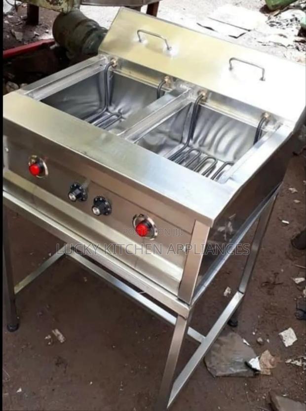 Stainless Steel Heavy Duty Quality Chips Fryer.