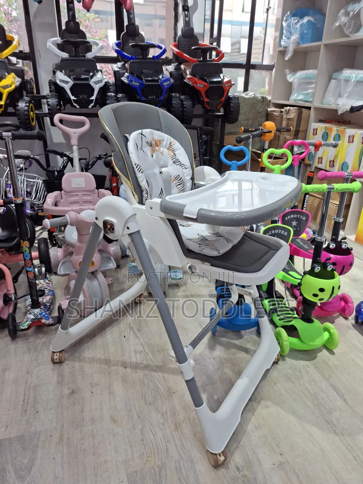 Feeding Chair With Footrest