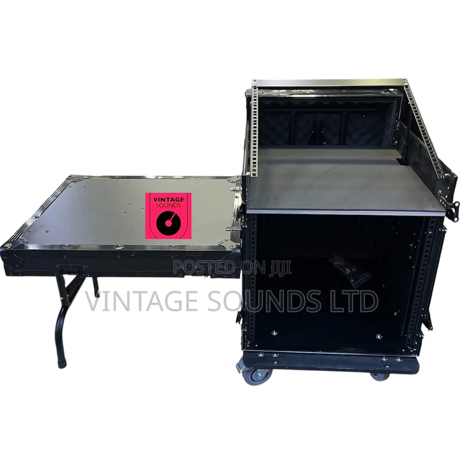 Pro-Tour 10u Amplifier Flight Case With Casters