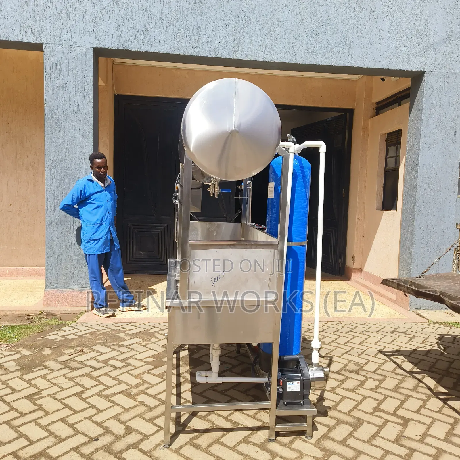 Hygienic Water Treatment Systems for Refill Stations Bottling Plants