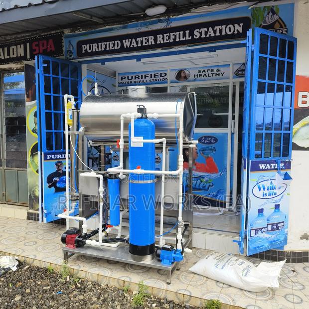 Hygienic Water Treatment Systems for Refill Stations Bottling Plants