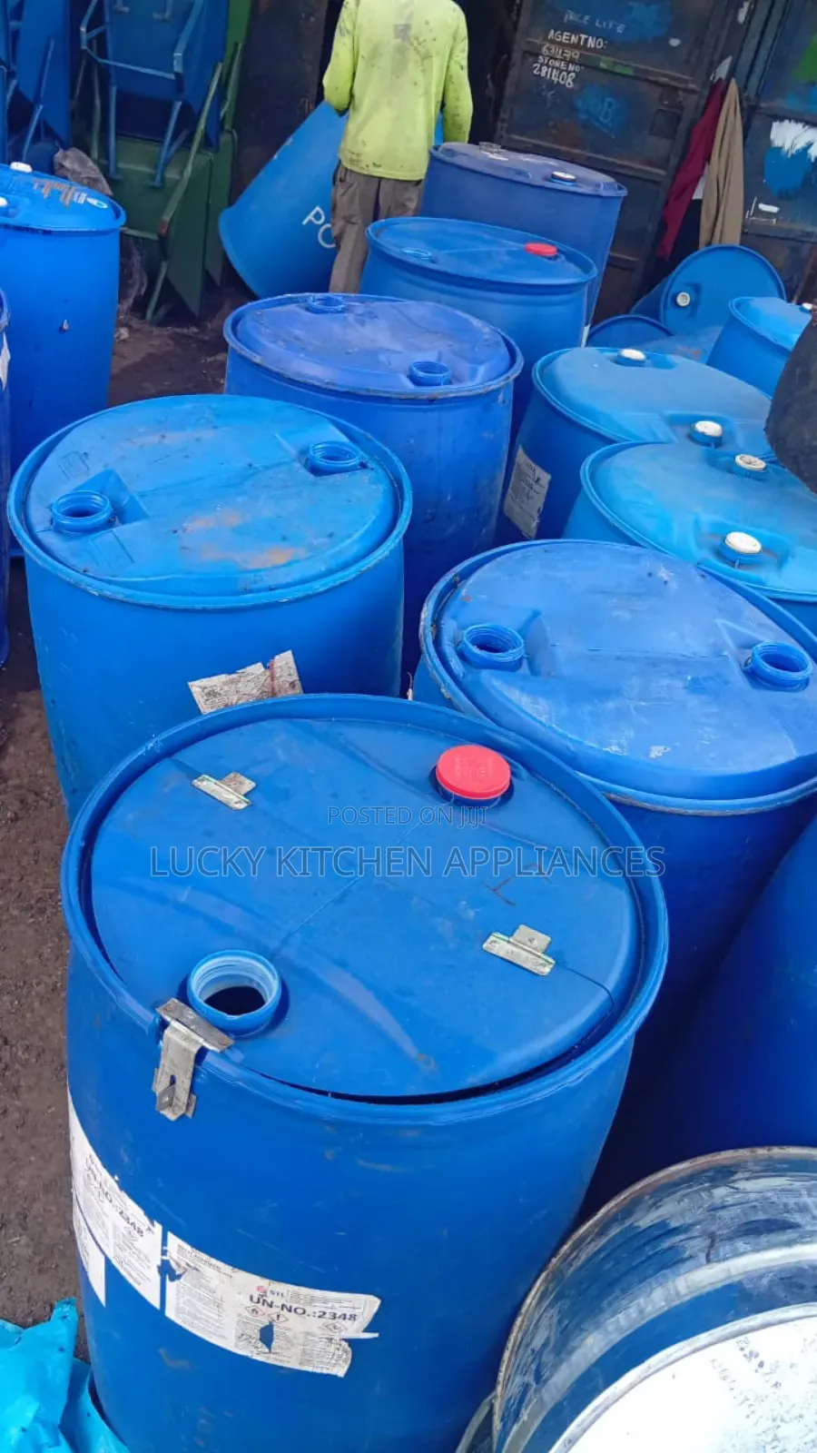 Water Storage Tank.