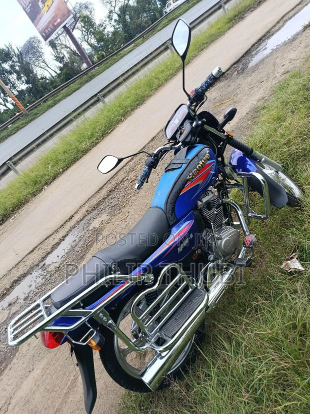 Haojue HJ150-6A 2024 Blue - main view