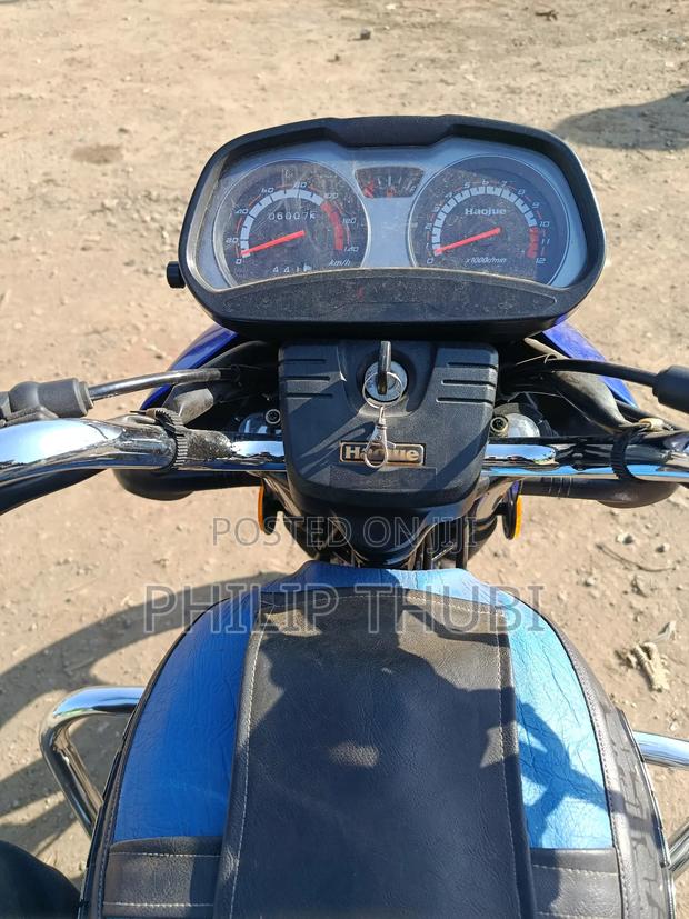 Haojue HJ150-6A 2024 Blue - thumbnail 3