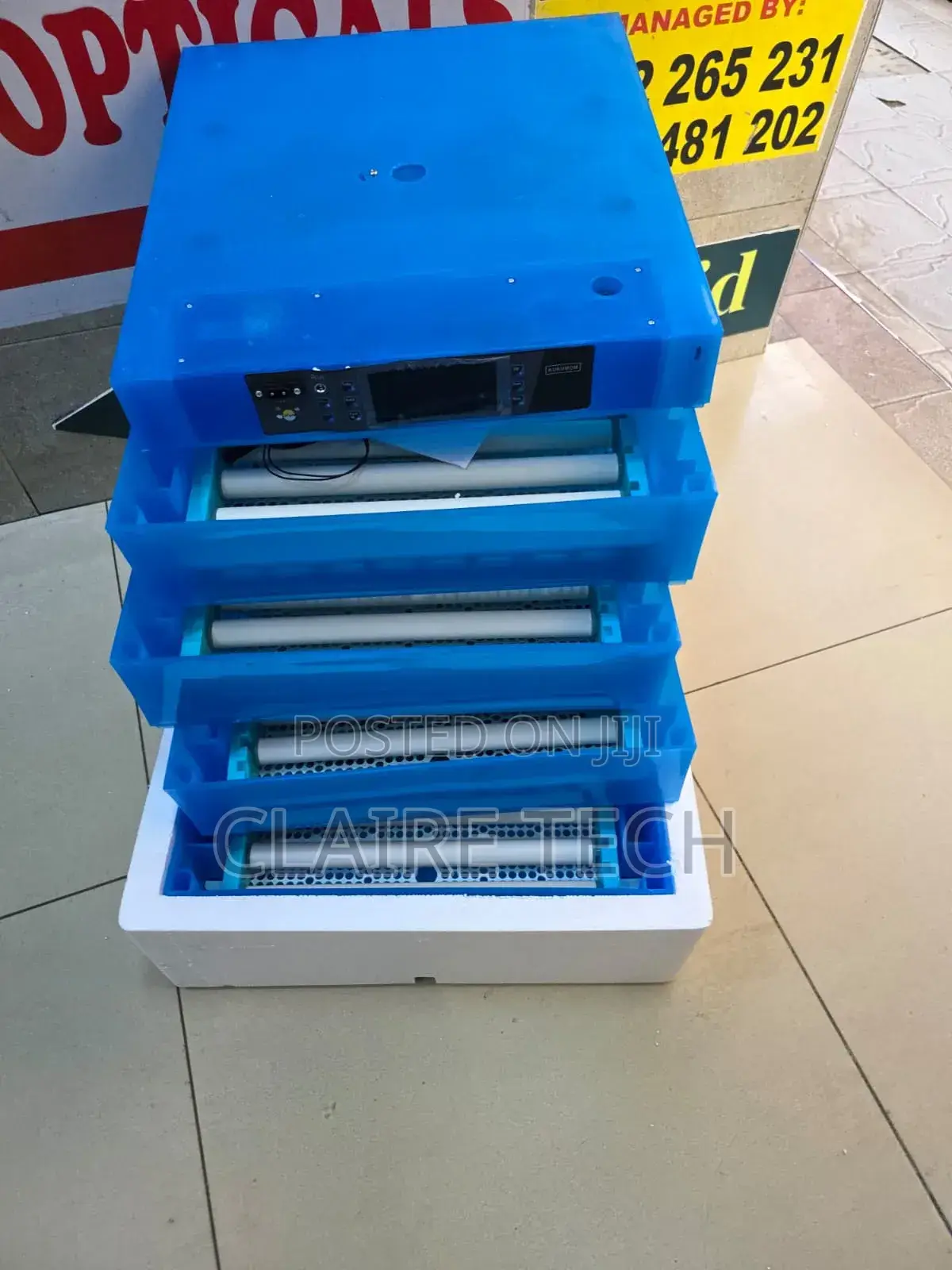 Automatic 256 Eggs Incubator With Ac/Dc Dual Power Supply