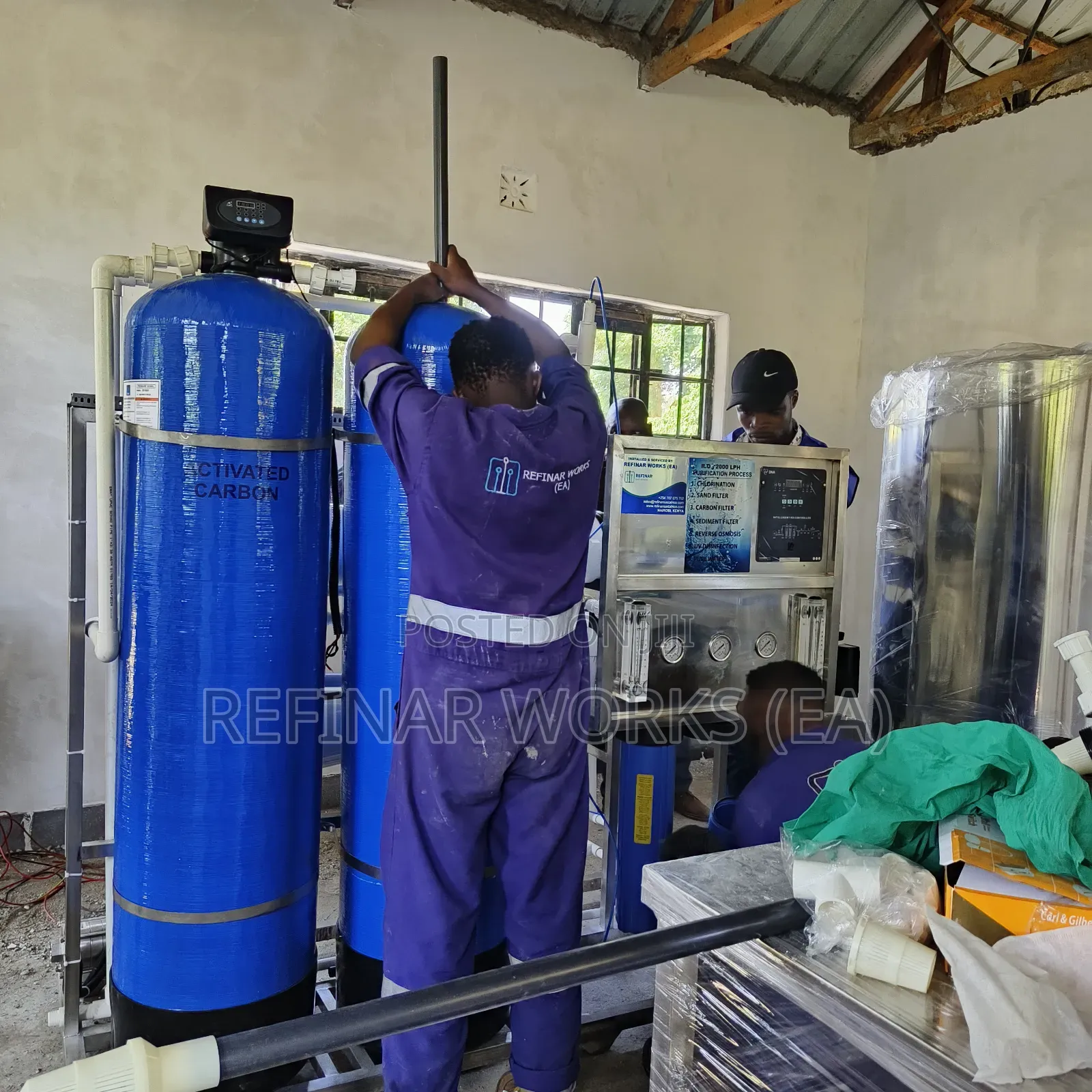 Reliable Water Treatment Plants for Bottling Refill Operations