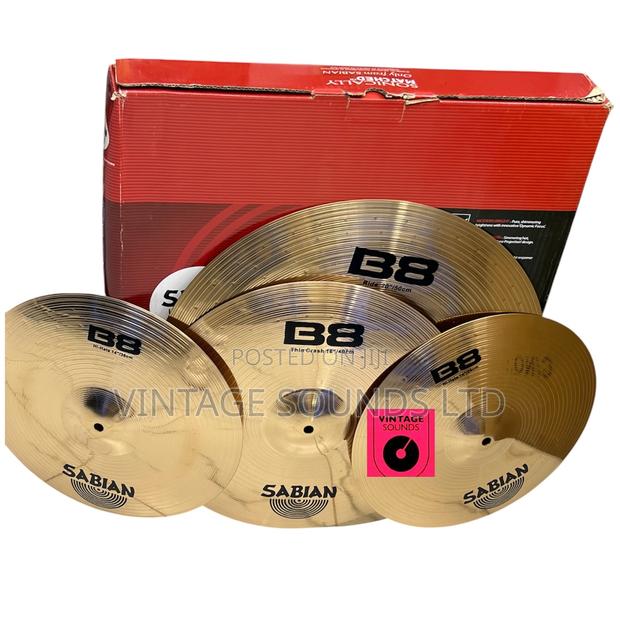 Complete Sabian B8 Drumset Cymbals – High-Performance Pack - main view
