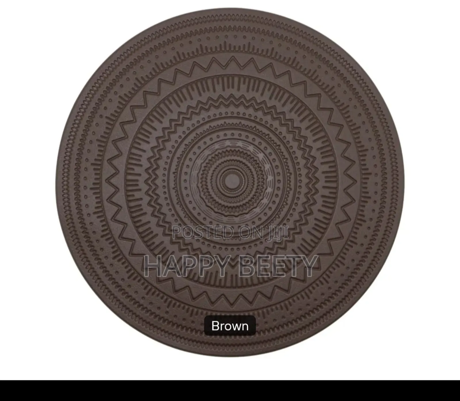 Pvc Bohem Style Embossed Placemats