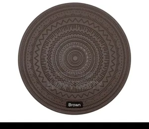 Pvc Bohem Style Embossed Placemats