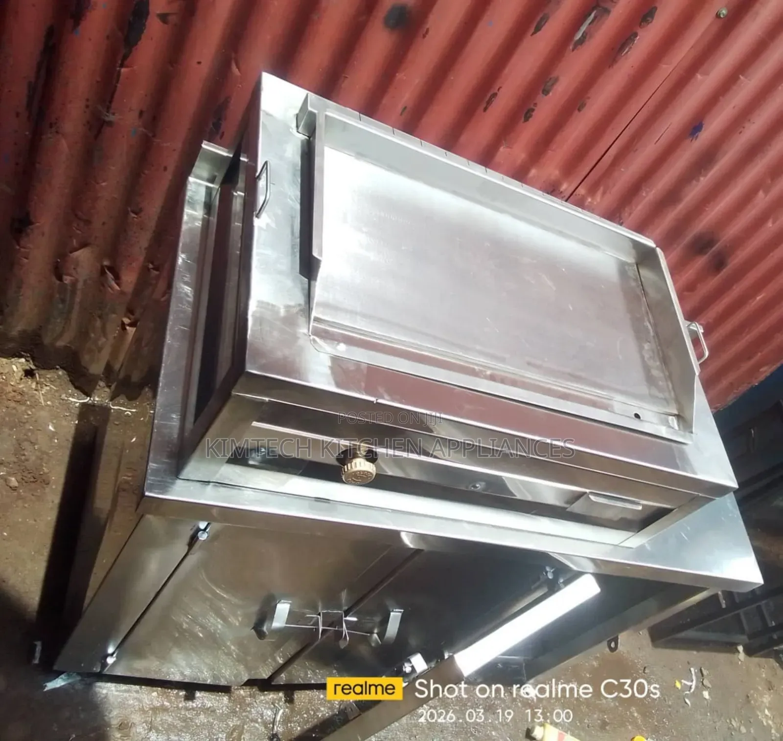 Stainless Steel Plate (Griddle) With Cabinet