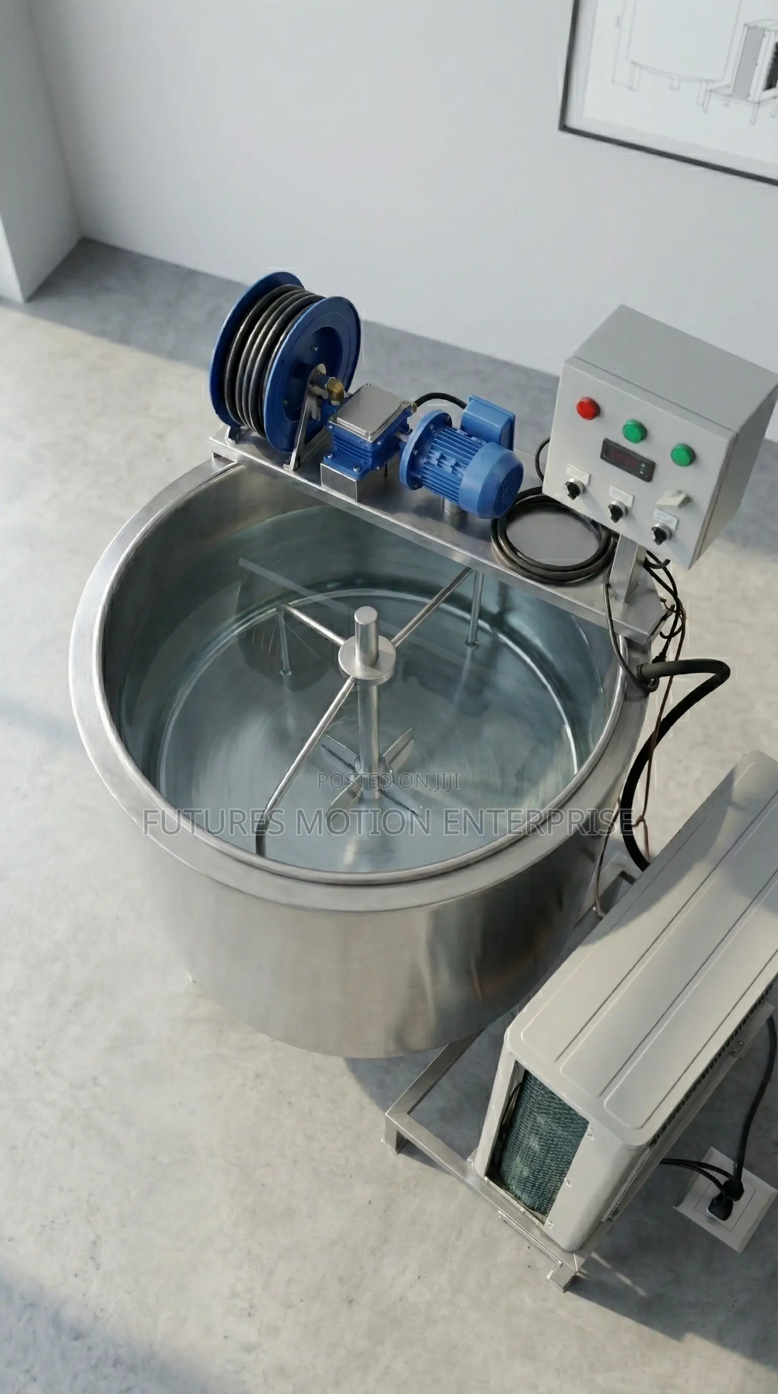 Industrial Milk Chiller for Yogurt Dairy Processing