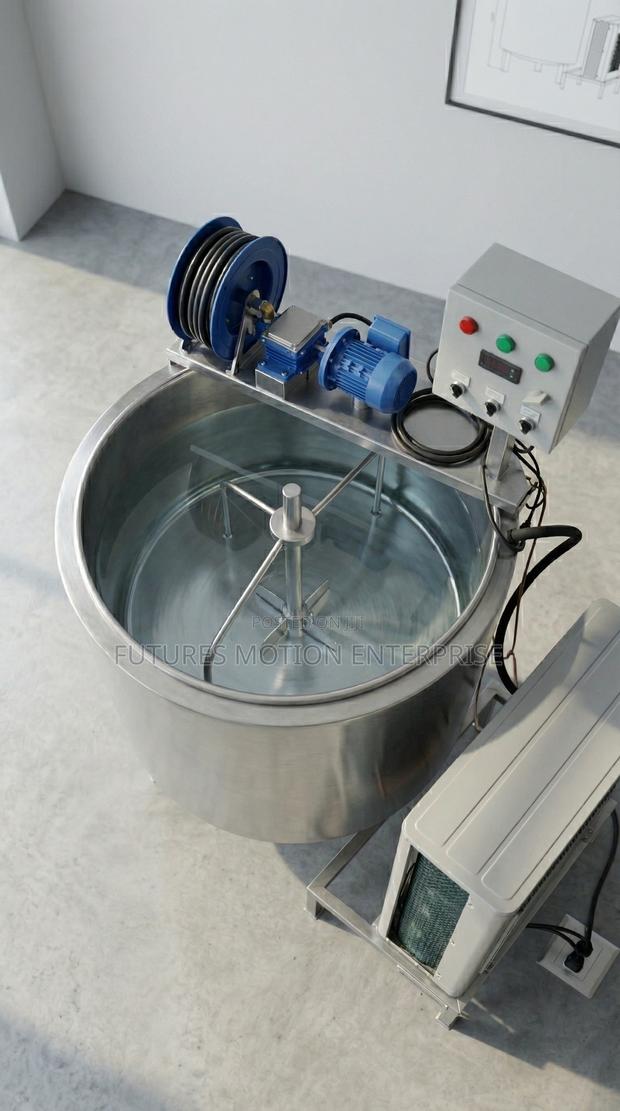 Industrial Milk Chiller for Yogurt Dairy Processing - thumbnail 3