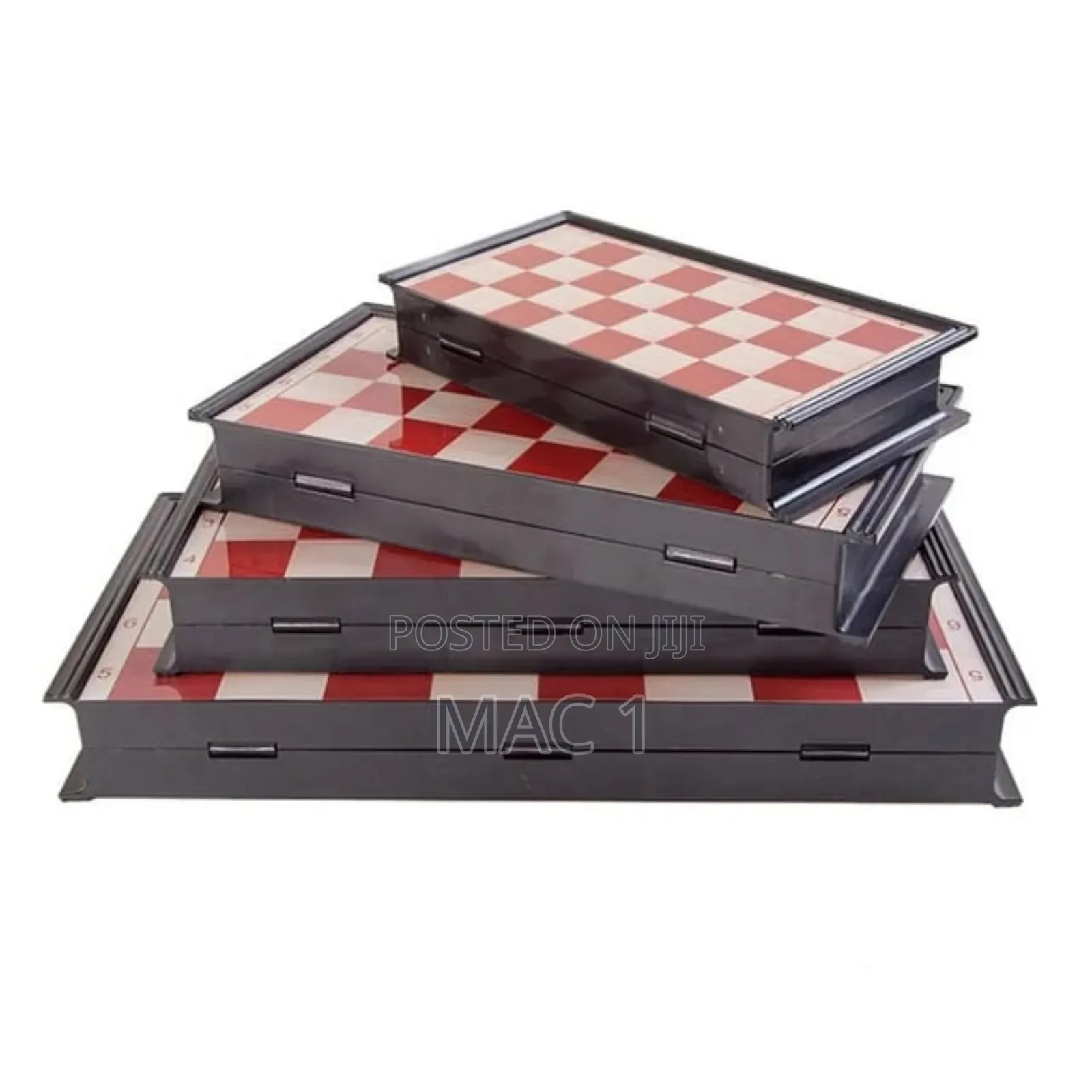 Premium "Brains" Folding Chess Set - Multiple Sizes Available