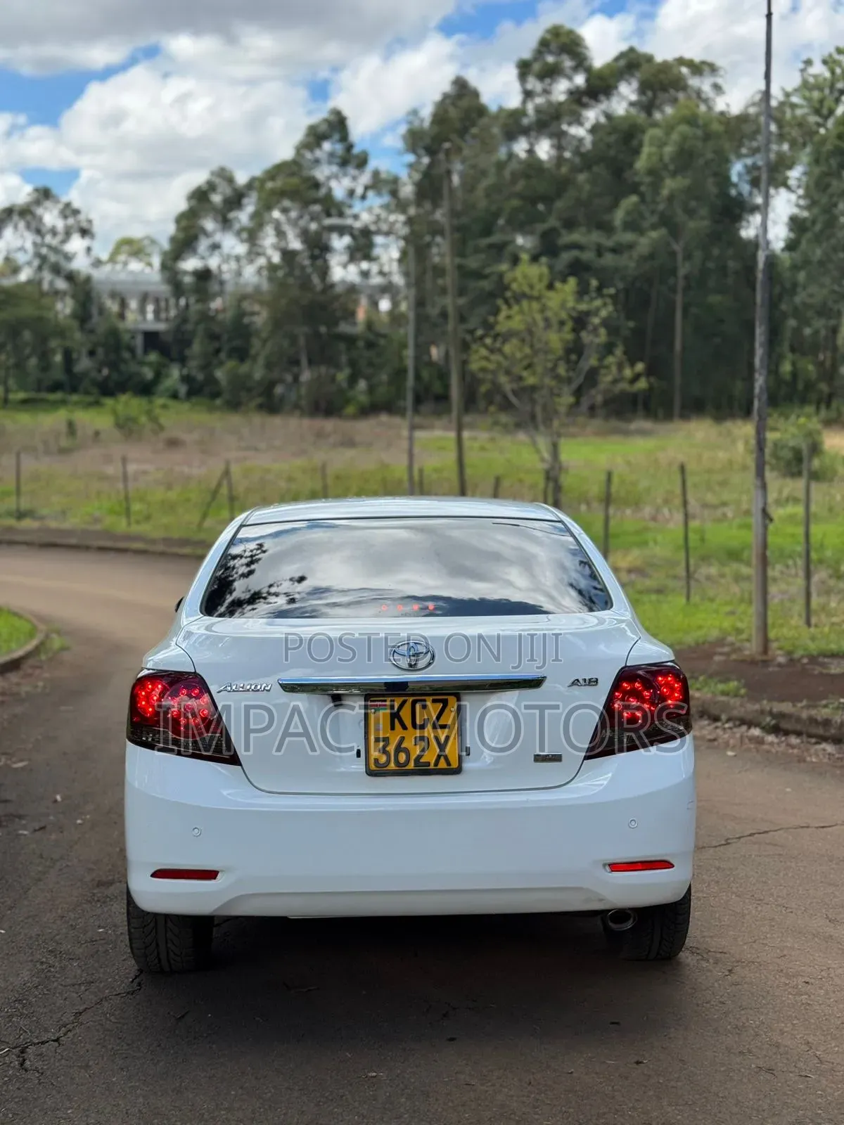 Toyota Allion 2013 White