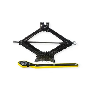 ​Heavy Duty 2-Ton Scissor Jack With Labor-Saving Ratchet Wrench