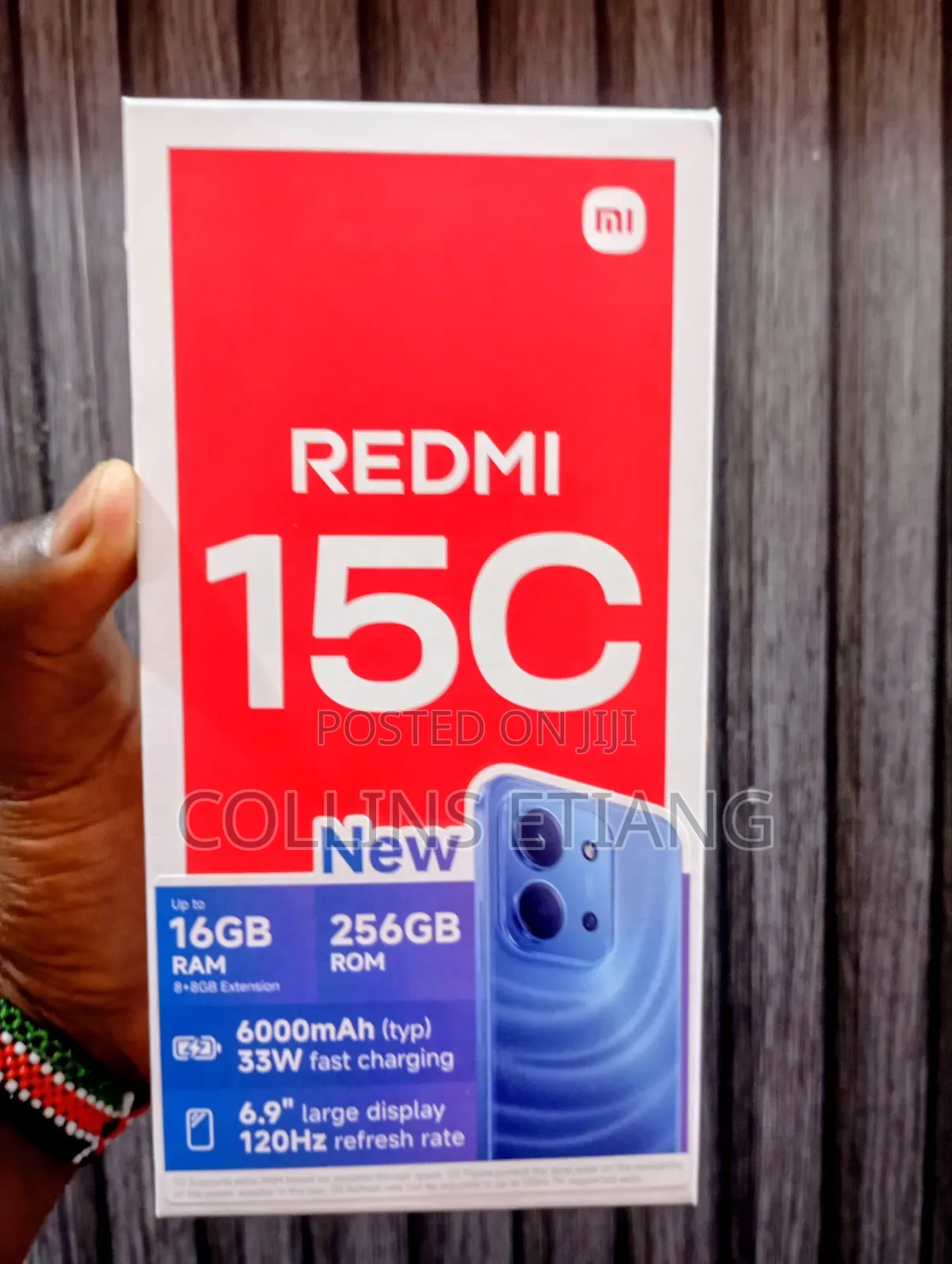 New Xiaomi Redmi 15C 4G 256 GB Blue