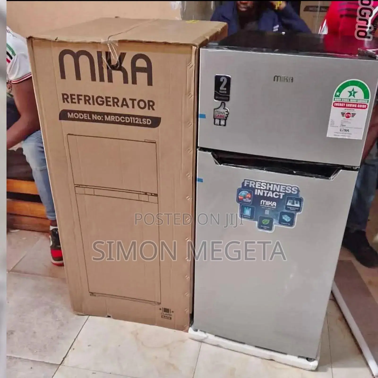 Available Mika 112 Litres Fridge