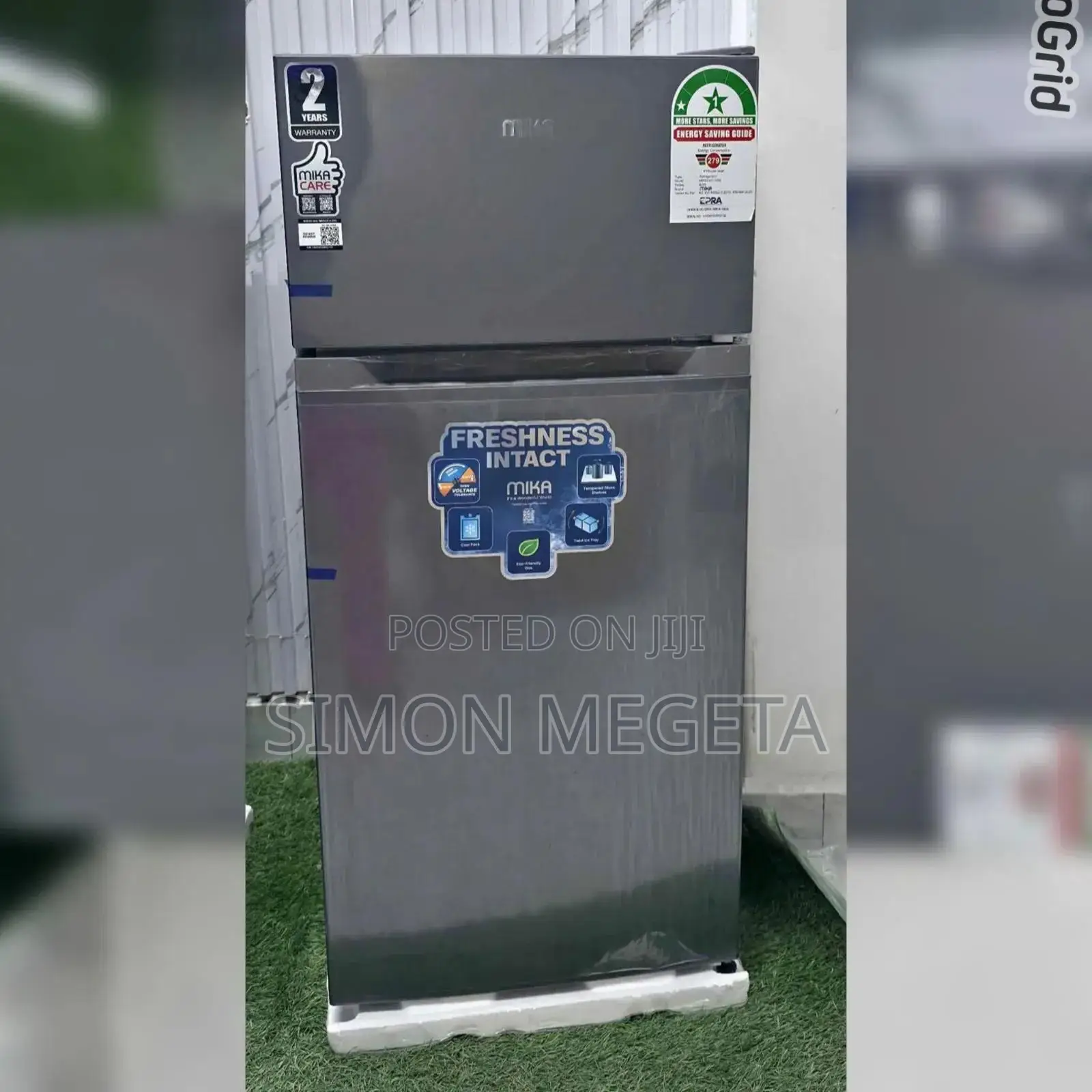 Restocked Mika 112 Litres Fridge