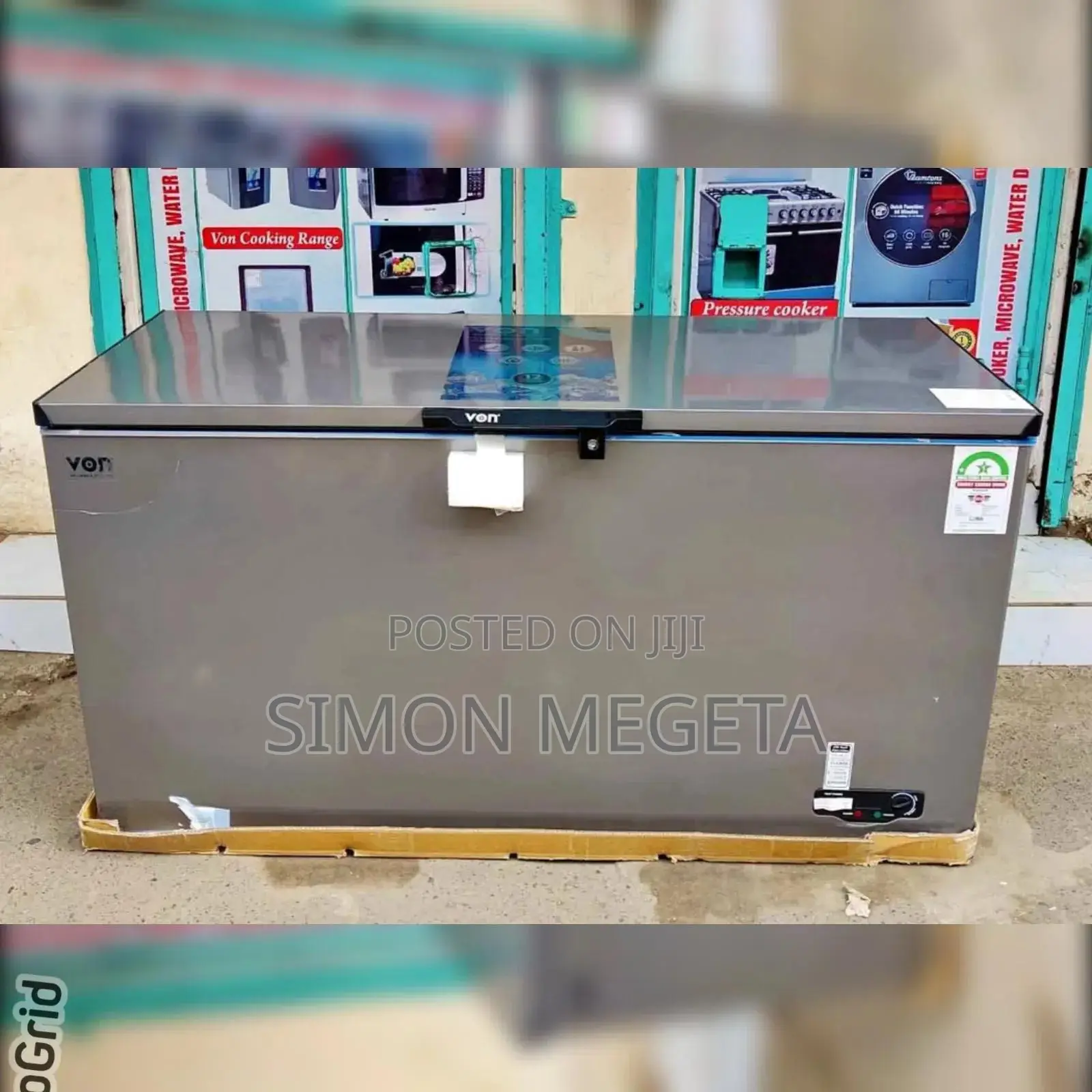 Available Von 505 Litres Freezer