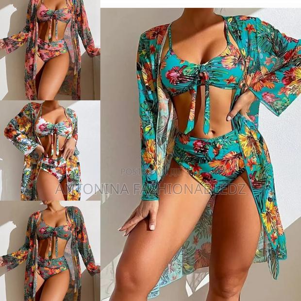 Sexy Bikini Set With Kimono - thumbnail 2