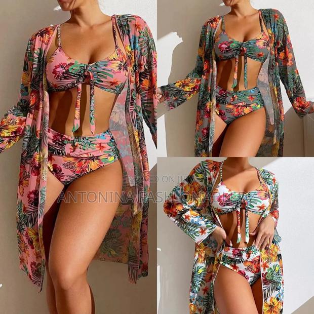 Sexy Bikini Set With Kimono - thumbnail 3