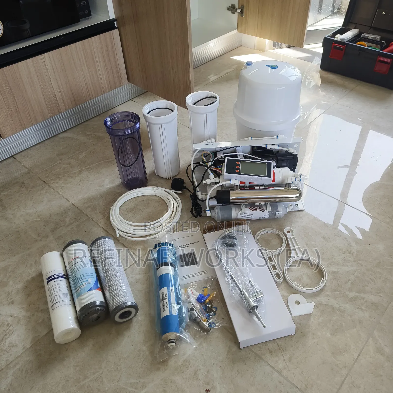 Gigiri | Kitisuru – Under Sink Reverse Osmosis Water Purifier