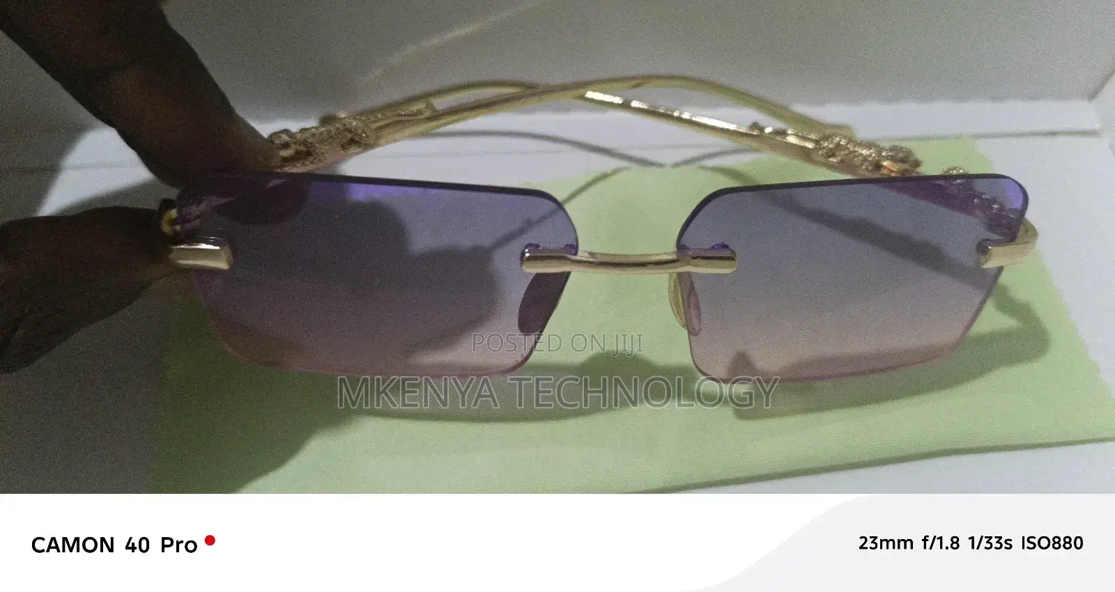 Cartier Pink Generic Glasses , in Black, Brown Etc