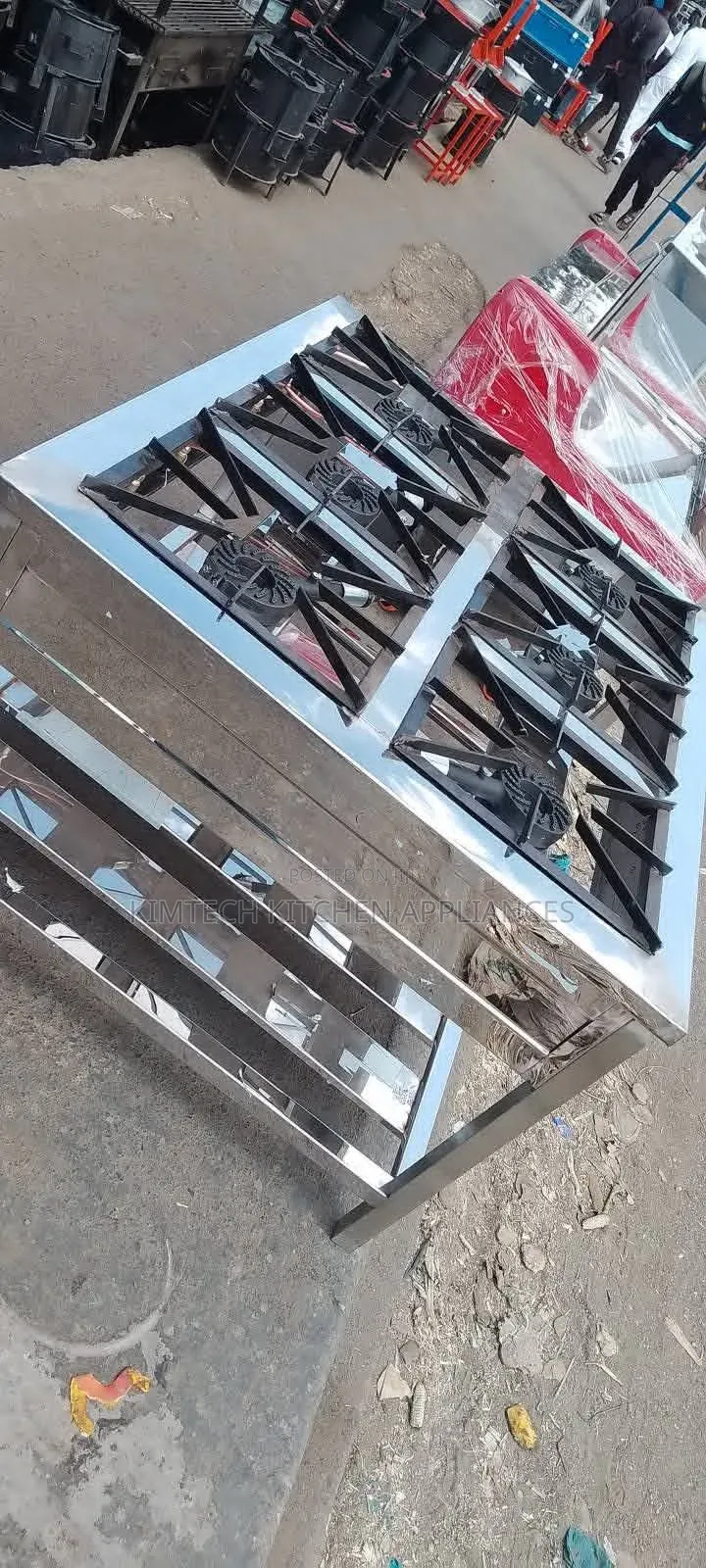 Stainless Steel 6burner Cooker