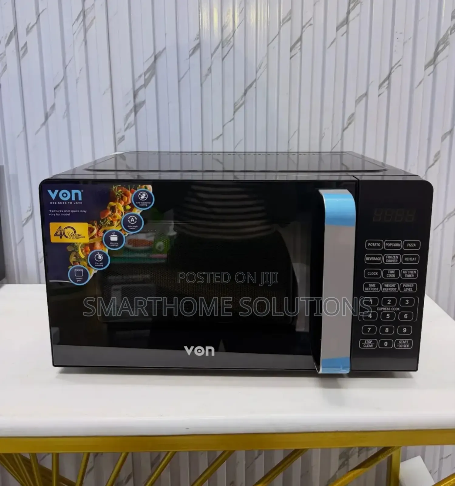 Von 20 Litres Digital Solo Microwave With Touch Control