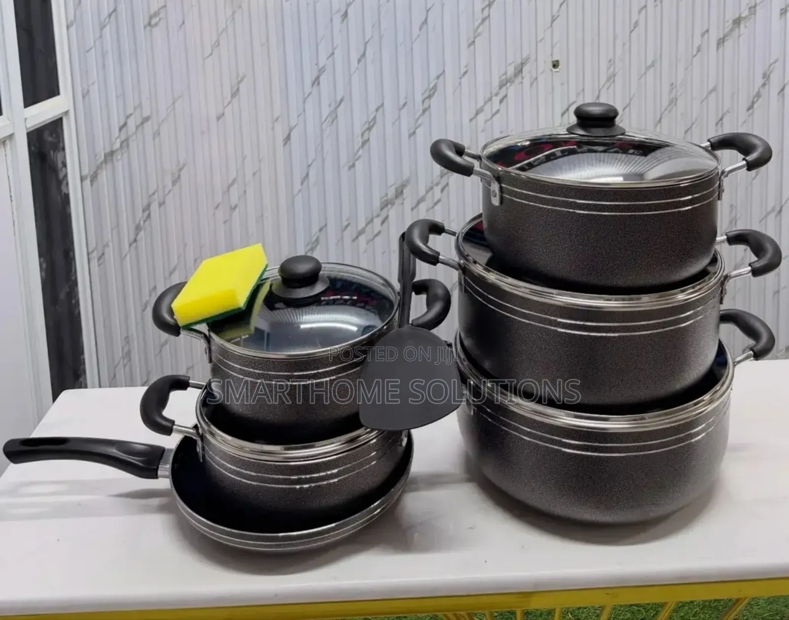 14pcs Tc Cookware Set. High Quality Pots.