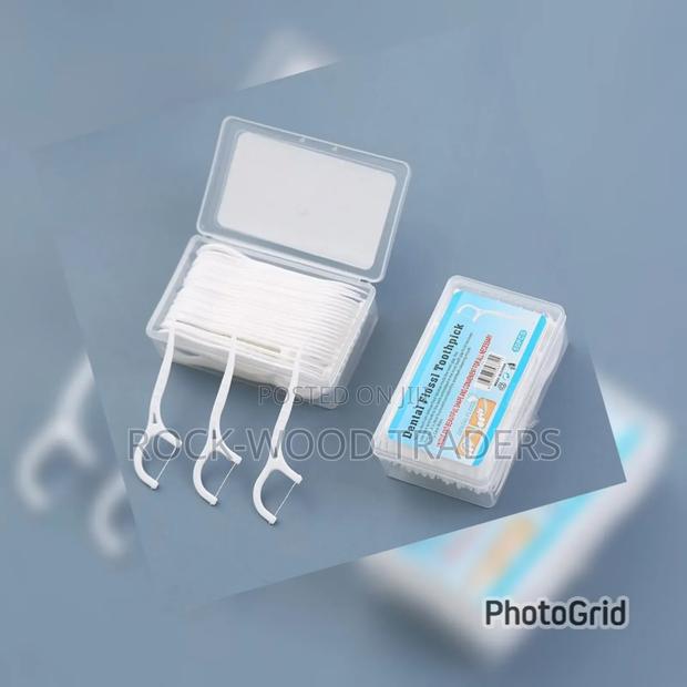 Dental Floss Picks 50pcs