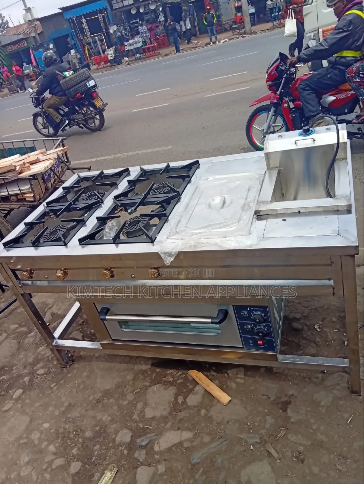 Combined Cooking Range