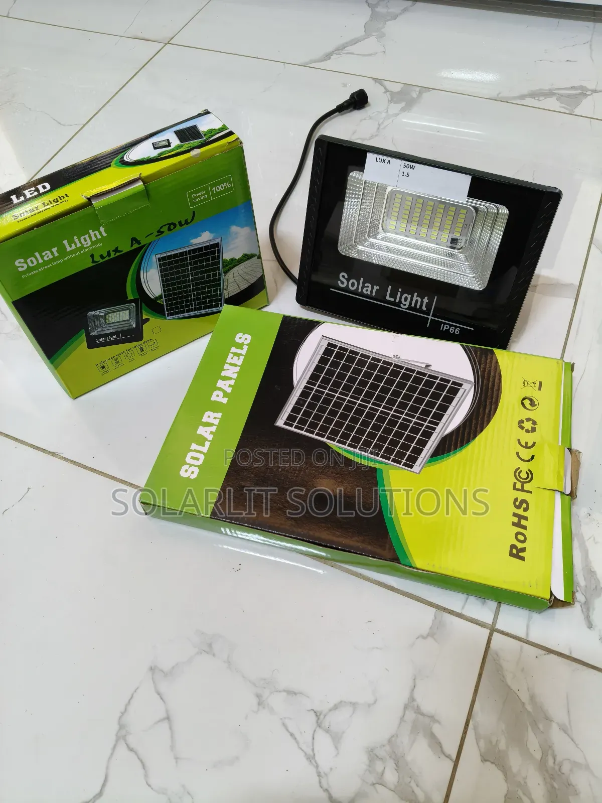 Keep Your Space Safe With 50w Solar Floodlight