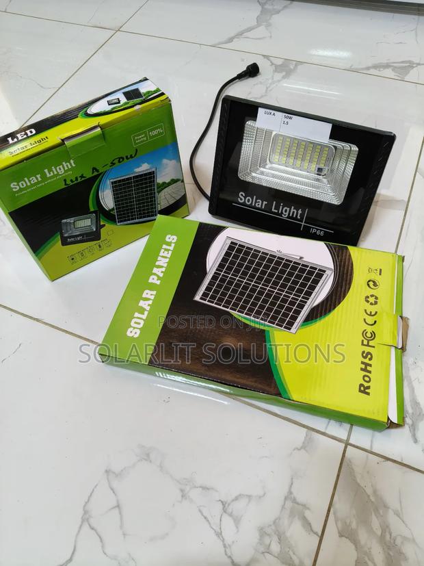 Keep Your Space Safe With 50w Solar Floodlight
