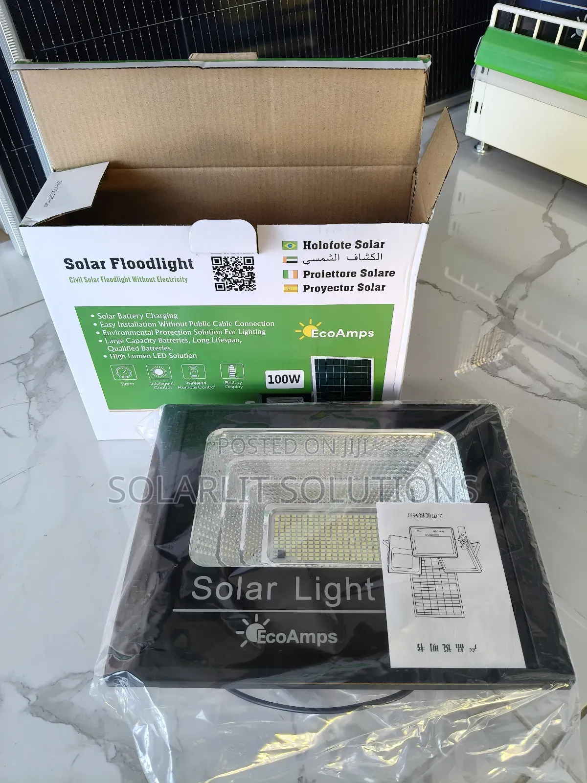 65w Solar Floodlight