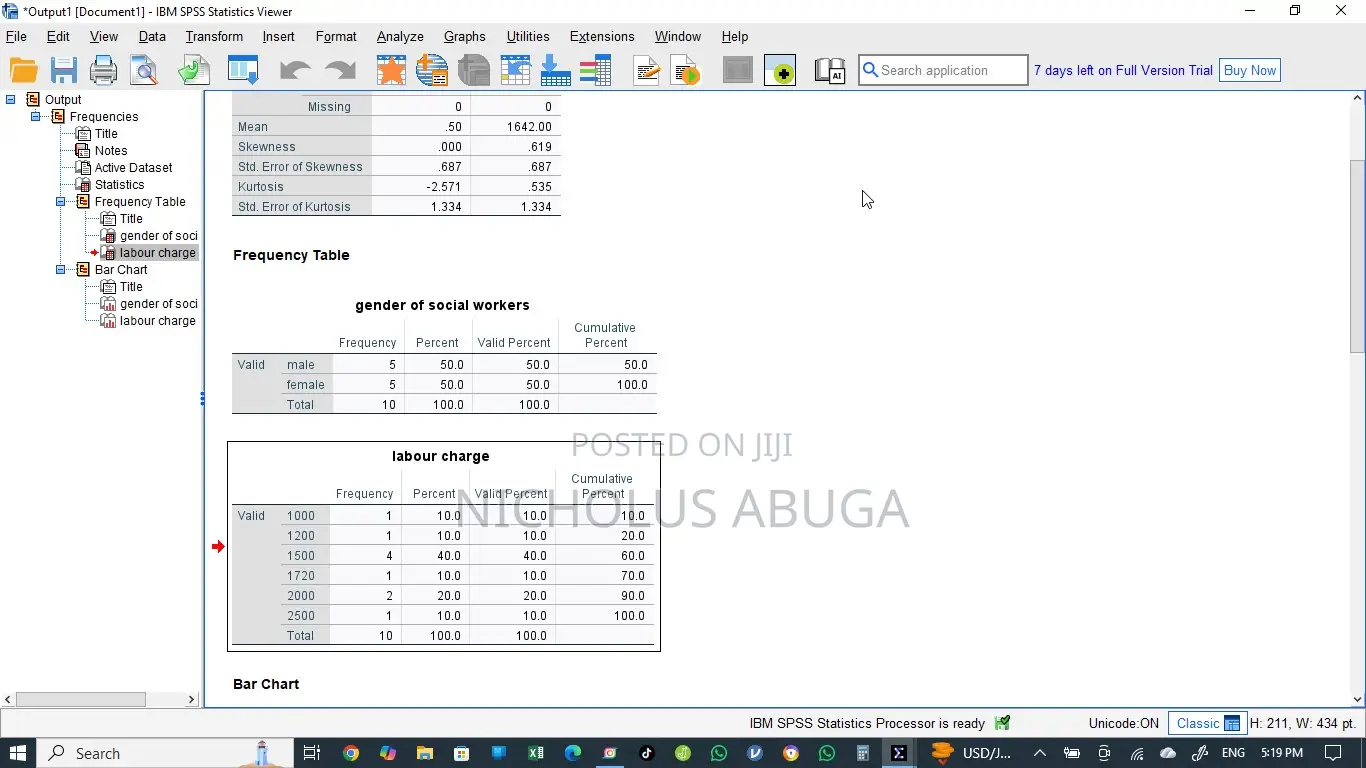 Statistics Research Analysis Services
