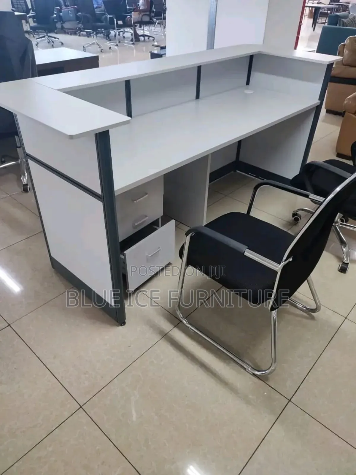 1.8m Reception Waiting Desk for Two