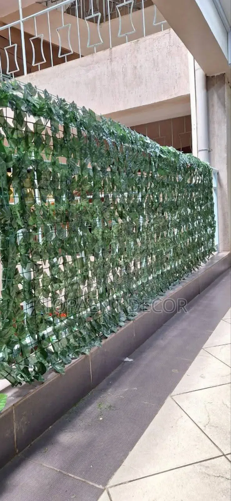 Long Lasting, Weather Friendly Green Artificial Privacy Fence