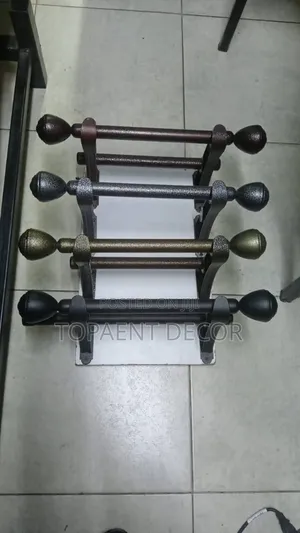 Reliable Structure,Elevated Look With Powder Coated Curtain Rods